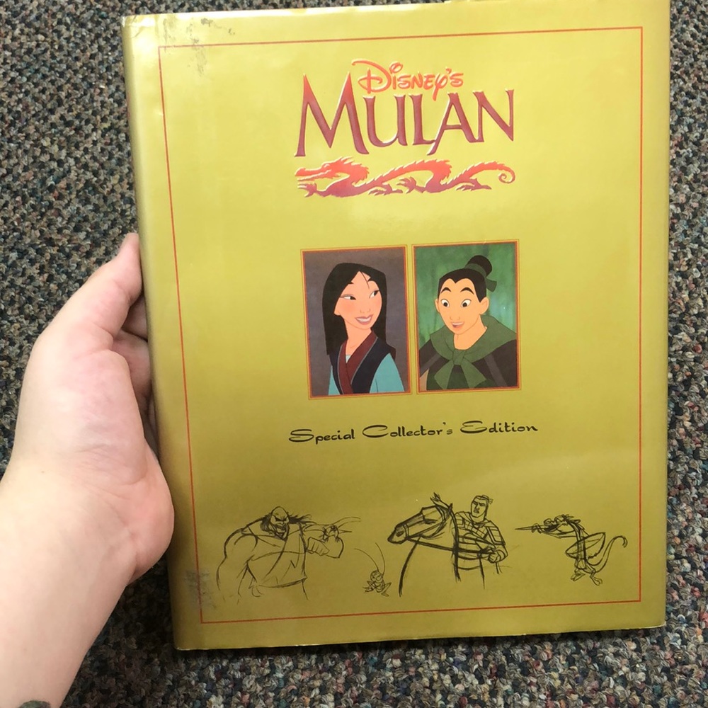 Mulan special collector’s edition book
